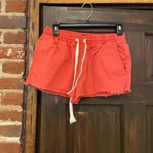 Volcom RED!!! Shorts ladies